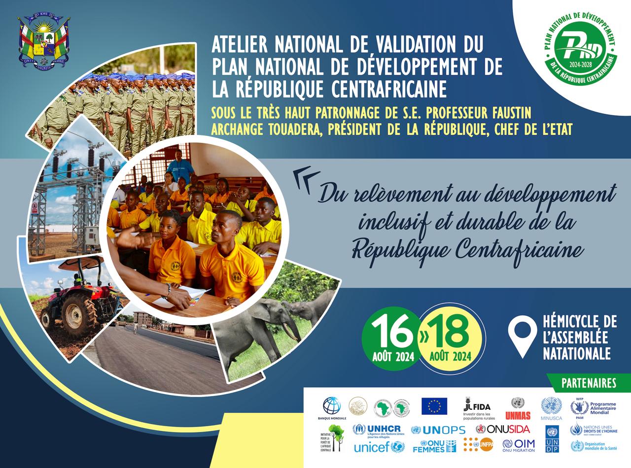 Atelier national de validation du Plan National de développement de la République Centrafricaine