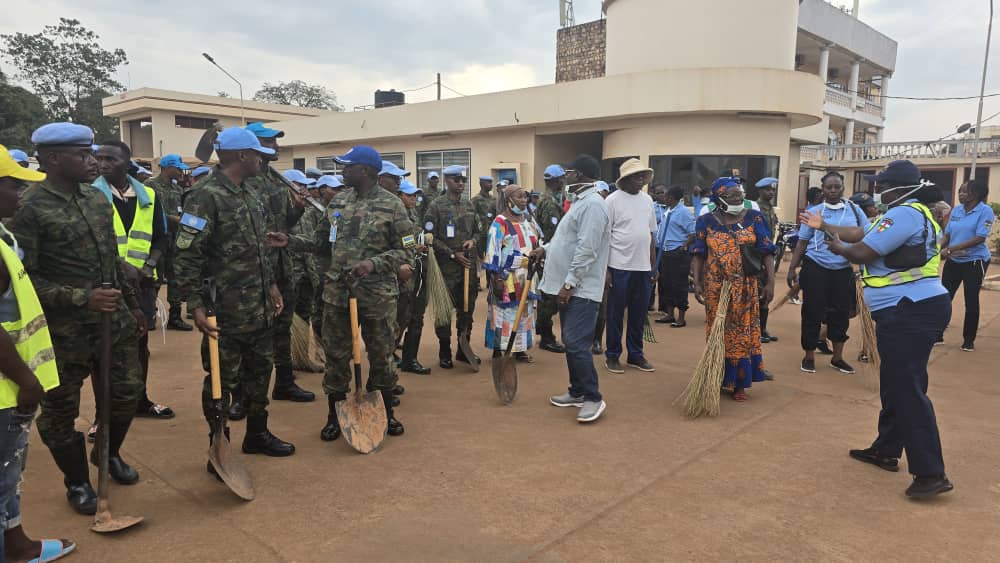 Bangui, 8 Mars 2025 Kwa ti kodro en la présence de Monsieur Le Ministre de l’Économie du Plan et de la Coopération Internationale, Pr Richard FILAKOTA