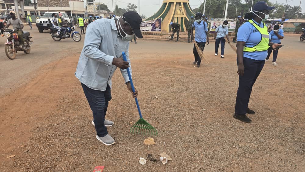 Bangui, 8 Mars 2025 Kwa ti kodro en la présence de Monsieur Le Ministre de l’Économie, du Plan et de la Coopération Internationale, Pr Richard FILAKOTA