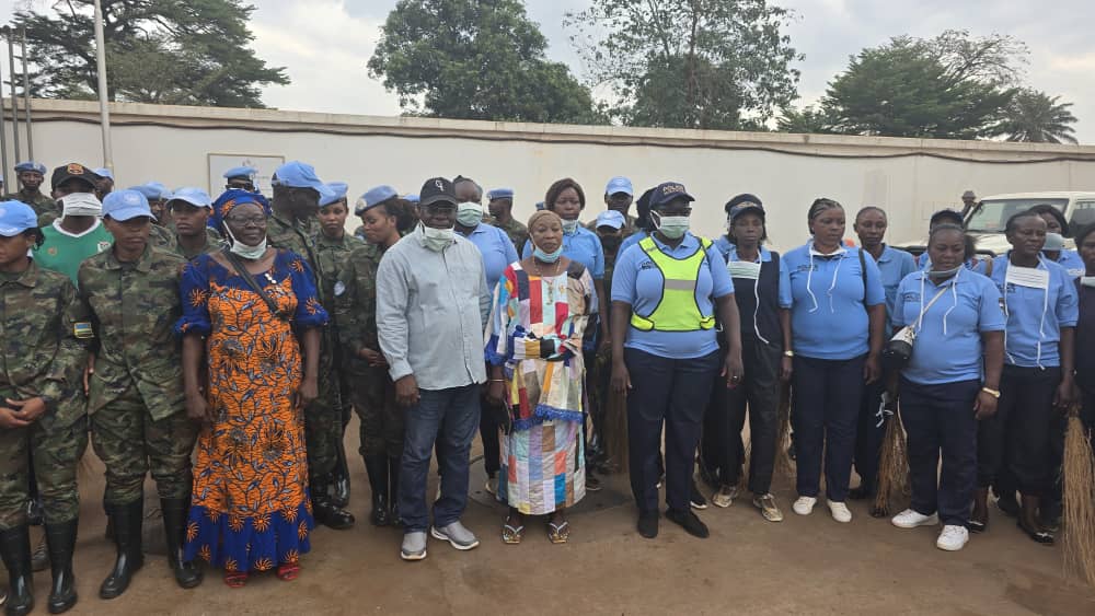 Bangui, 8 Mars 2025, Kwa ti kodro en la présence de Monsieur Le Ministre de l’Économie, du Plan et de la Coopération Internationale Pr Richard FILAKOTA