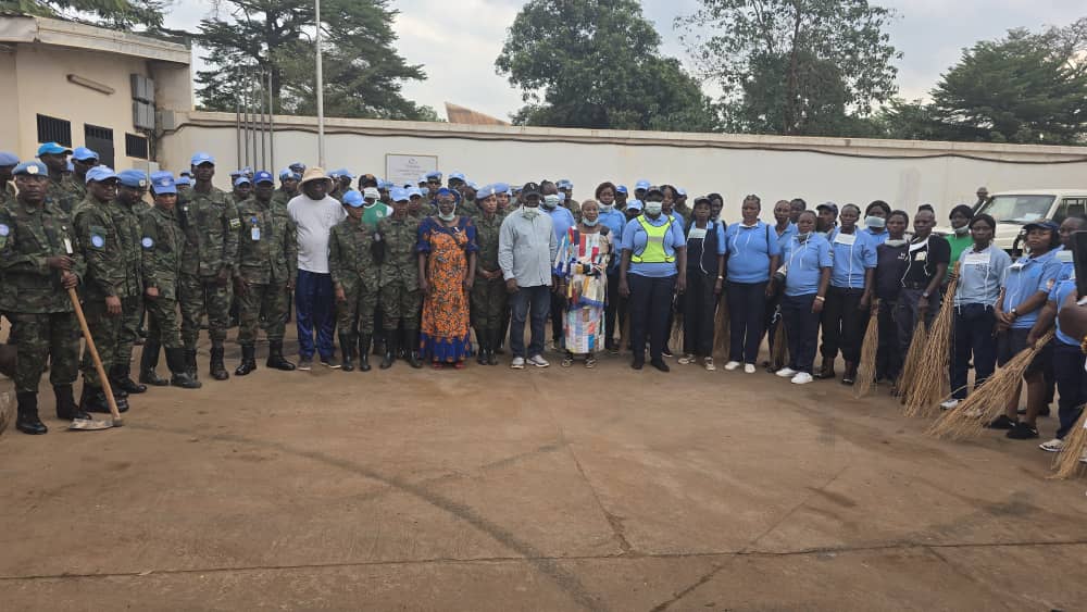 Bangui, 8 Mars 2025, Kwa ti kodro en la présence de Monsieur Le Ministre de l’Économie, du Plan et de la Coopération Internationale, Pr Richard FILAKOTA.