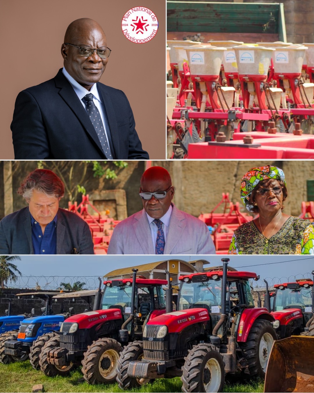 LA RÉPUBLIQUE CENTRAFRICAINE AVEC L&rsquo;APPUI DE L&rsquo;UNION EUROPÉENNE ET SOUS L&rsquo;AUTORITÉ DU MINISTÈRE DE L&rsquo;ÉCONOMIE, DU PLAN ET DE LA COOPÉRATION INTERNATIONALE S&rsquo;EMPLOIE À BASCULER PROGRESSIVEMENT DANS LA MÉCANISATION AGRICOLE.