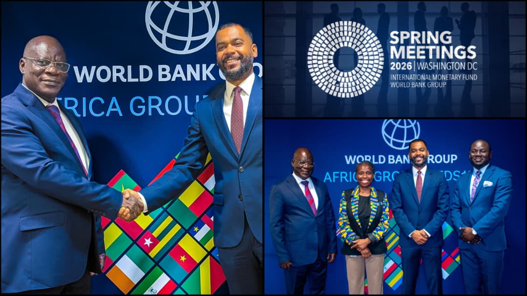 LE PR RICHARD FILAKOTA RENCONTRE HAROLD TAVARES, ADMINISTRATEUR DE LA BANQUE MONDIALE À WASHINGTON, POUR ACCÉLÉRER LE CALENDRIER DES INVESTISSEMENTS EN CENTRAFRIQUE