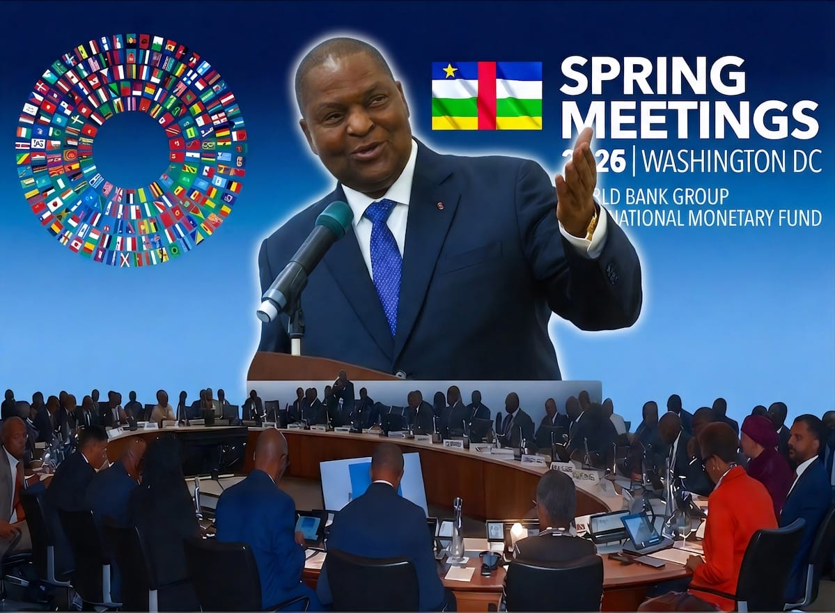 PLAIDOYER DU MINISTRE PROFESSEUR RICHARD FILAKOTA À LA RÉUNION DU GROUPE AFRIQUE II À WASHINGTON EN FAVEUR DE LA TRANSFORMATION SYSTÉMIQUE DE L&rsquo;ÉCONOMIE CENTRAFRICAINE